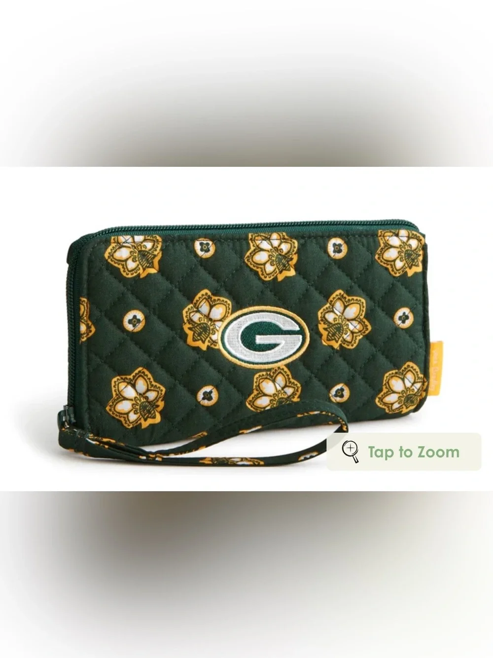 Vera Bradley NFL RFID Front Zip Wristlet. NWT NFL GREEN BAY PACKERS Bandana